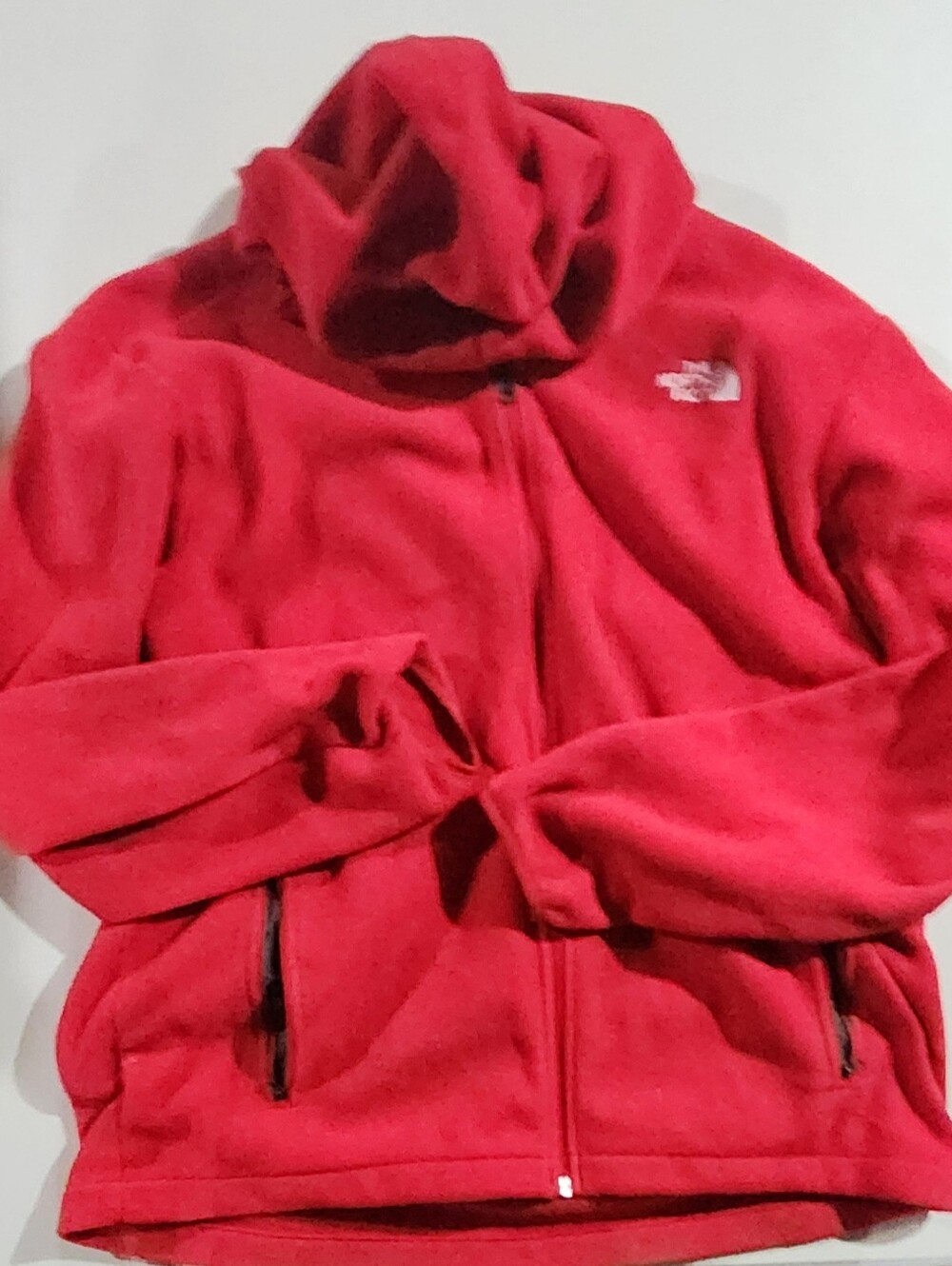 Mens' The North Face Hoodie With Full Front Zip And Front Pockets W/ Zip Size XL